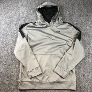 Champion Boys Pullover Hoodie Sweatshirt Gray Black Athletic Activewear Youth